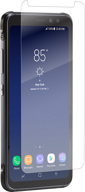 ZAGG Invisible Shield Glass + Screen Protector - Samsung Galaxy S8 Active - Clear